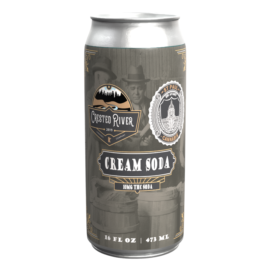 Crested River & St Paul Cannabis 10mg Cream Soda | St Paul