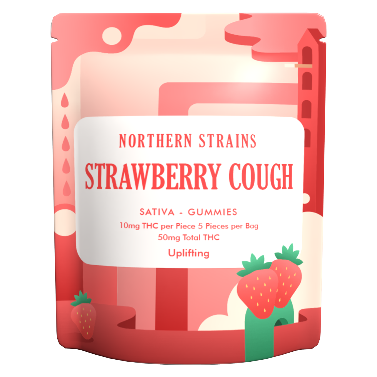 【sativa】Strawberry Cough 1ml CBD 10 1000mg D8 Vape Cart - Strawberry Cough - Sativa - 1ml - 10X