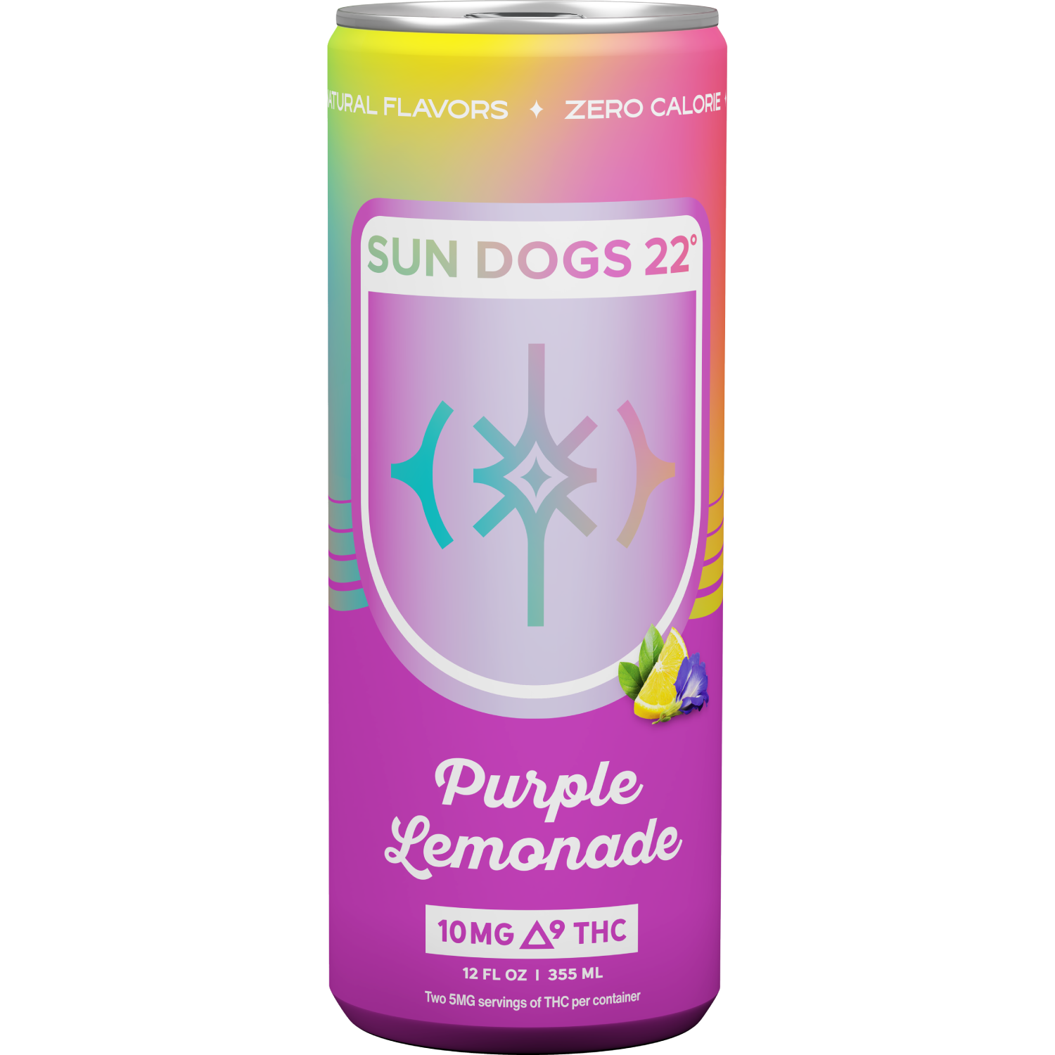 Sun Dogs 10mg THC Purple Lemonade Seltzer St Paul Cannabis Dispensary