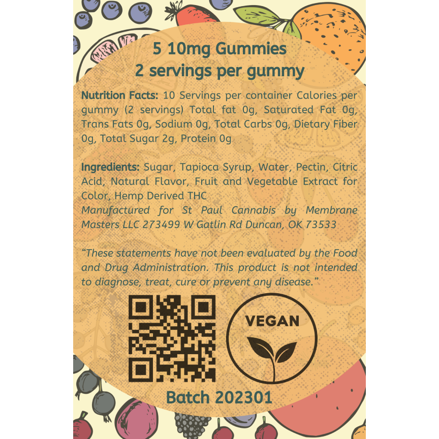St Paul Cannabis Little Buddies 50mg Gummies St Paul Cannabis Dispensary & Delivery